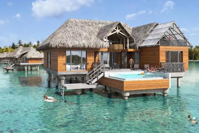 French Polynesias Most Exclusive Resort Launches Bora Bora Overwater Villas Viva